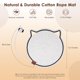 thumbnail image 3 of Alfombrilla rascadora para gatos, cuerda de algodón natural, almohadilla para rascar gatos, redonda, horizontal, de 15,7 pulgadas, para gatos de interior, protector de muebles para pared, sofá, alfomb, 3 of 3