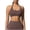 Coffee, variant on Workout Tank Tops for Women Sleeveless Athletic Yoga Vest Crop Top Beautiful Back U Neck Hanging Underwear Sports Fitness Bra