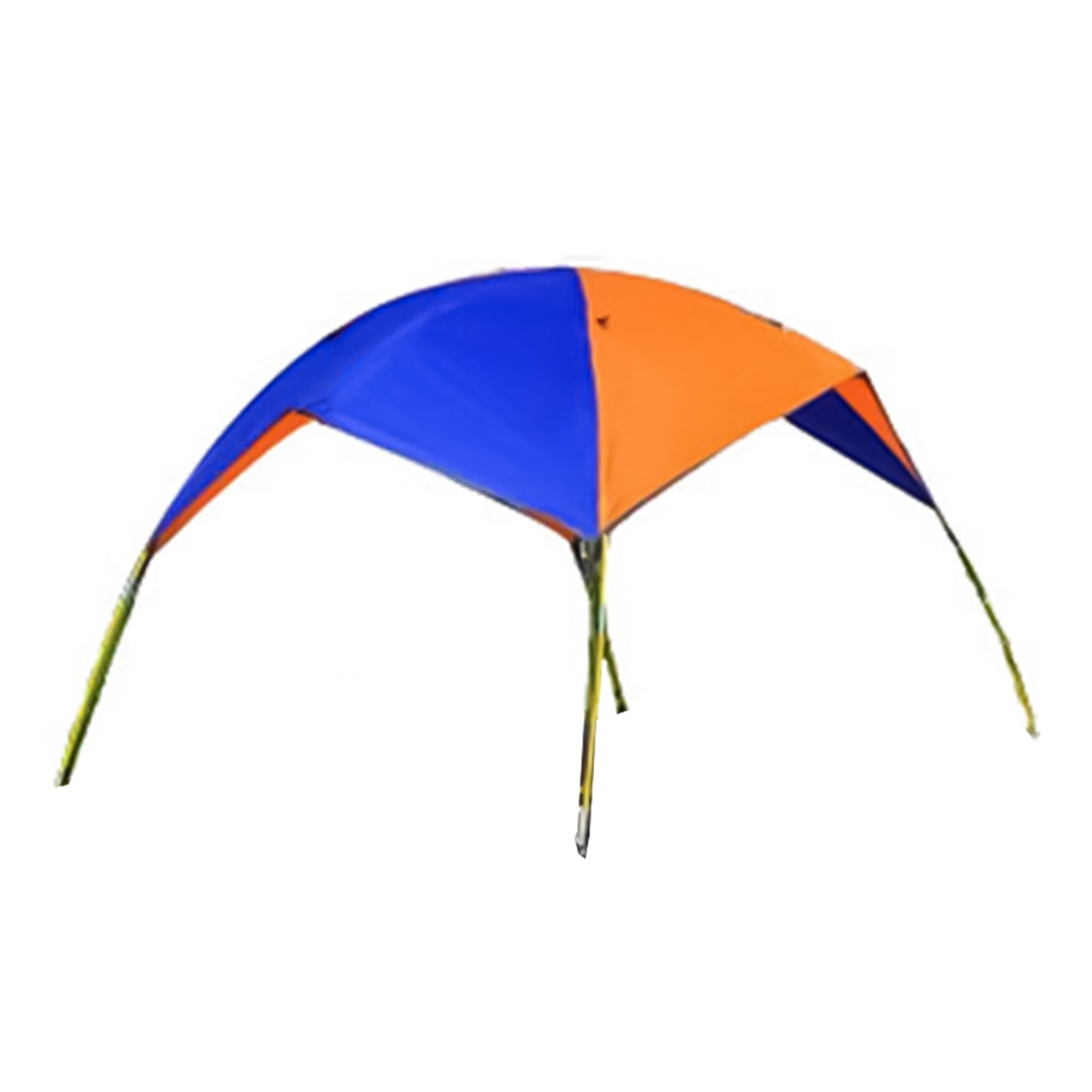 SPRING PARK Boat Sun Shade Shelter, Lightweight Folding Inflatables Boat Awning Top Cover Fishing Tent with D-Shape Buckles for Camping Fishing