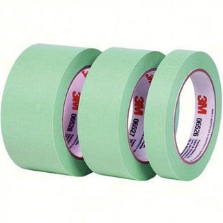 Masking Tape 2 Inch Wide, General Purpose Masking Tape 2 inch x 60.1-Yards,  3 Core, 2/Pack 
