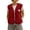 Red, variant on Women's Sherpa Fleece Vest V Neck Button Down Sleeveless Gilet with Pockets Loose Fit Casual Cozy Warm Layering Outerwear Fall Winter Red