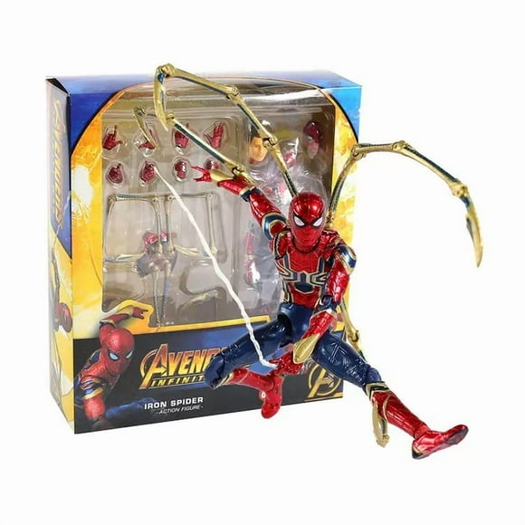 Spider Iron MAF081 Movable Action Figure Model Box Set, 15cm