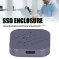 thumbnail image 3 of Solid State Drive Enclosure, Slim Portable SSD Enclosure USB 3.2 M.2 NVME 2230 Gen2 Aluminum Alloy 10Gbps  for Travel, 3 of 7