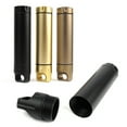 thumbnail image 3 of Bouteille Sèche Extérieur Scellée Étanche Étui à Pilules Portable Bouteille de Camping Réutilisable Randonnée Pêche Randonnée Contenant Briquet Porte-Clés Organisateur d'Urgence Or, 3 of 9