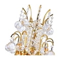 thumbnail image 3 of CWI Lighting Princess 8 Light Down Transitional Metal Chandelier in Gold, 3 of 5
