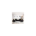thumbnail image 7 of Better Home Products Marigold U-Shaped Velvet Sectional Sofa in Black, 7 of 7