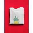 thumbnail image 3 of Happy Pineapple! Sweatshirt Women -Image by Shutterstock, Female 5X-Large, 3 of 4
