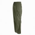 thumbnail image 5 of NOLDARES Cargo Pants for Men Multi Pockets Work Pants Cotton Stretch Elastic Waist Relaxed Fit Hiking Outdoor Casual(AG,M), 5 of 6