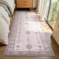thumbnail image 3 of D Boho Area Rug for Living Room Machine Washable Rug Non Slip Carpet Soft Living Room Rug Room Decor Rugs for Bedroom Kids Playroom, 3 of 7