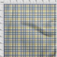 thumbnail image 3 of oneOone Organic Cotton Poplin Twill Fabric Madras Check Print Sewing Fabric BTY 42 Inch Wide, 3 of 4