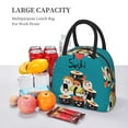 thumbnail image 6 of Haiem I Love Sushi Printed Lunch Bag Women, Lunch Box Lunch Bag for Women, Small Leakproof Cute Lunch Tote Large Capacity Reusable Insulated Cooler Lunch Container, 6 of 6
