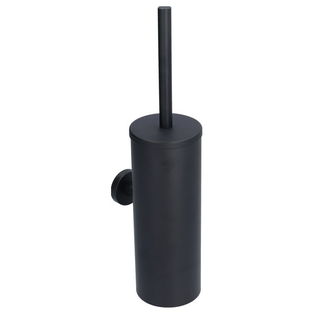 Mirrored toilet brush sale holder