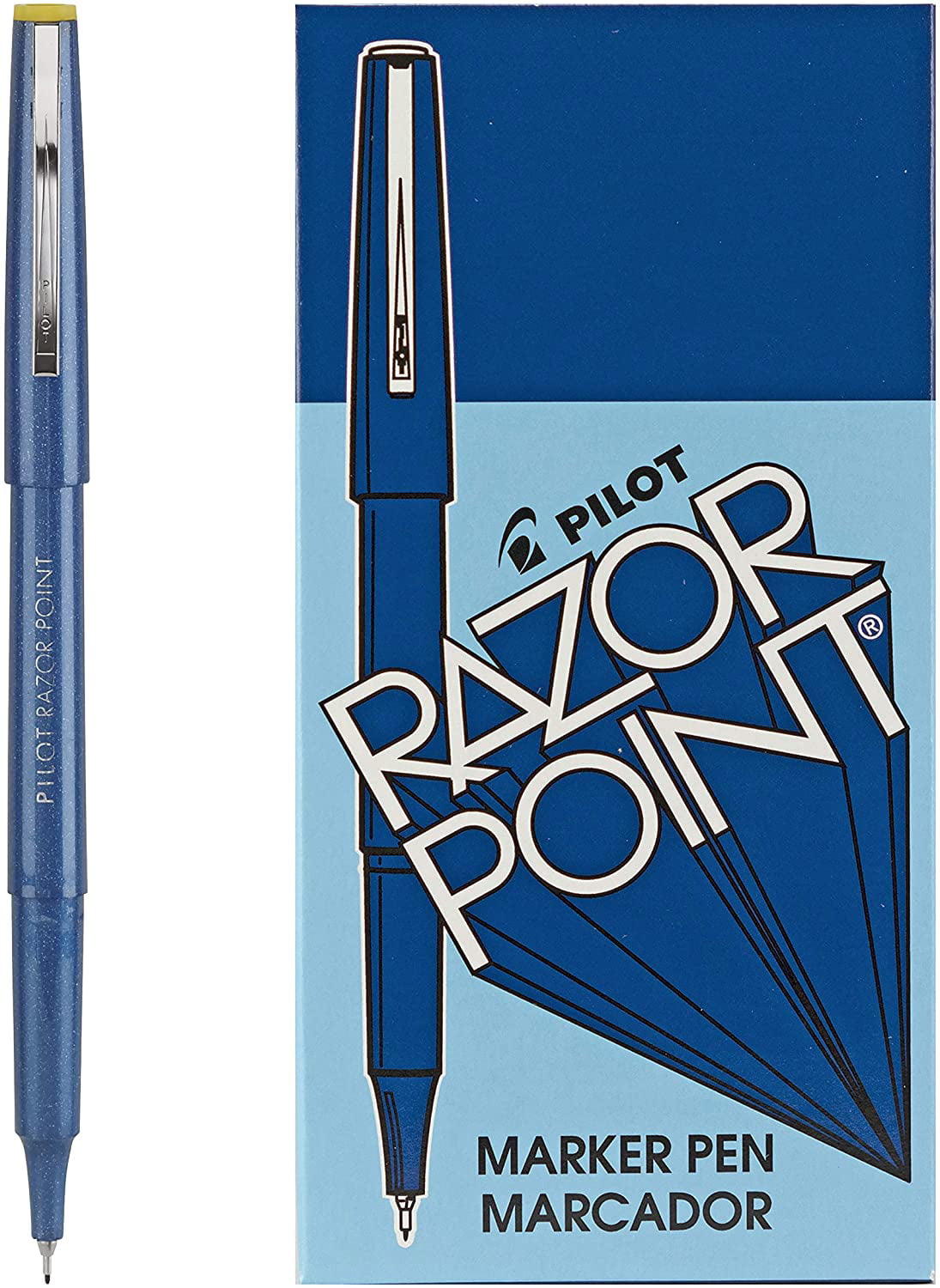 Red Ink Razor Point Fine Line Marker Stick Pens 0.3mm 12-Pack Pack of 12 2 Pack 11007 Ultra-Fine Point