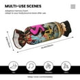 thumbnail image 3 of Salouo Graffiti Lamp Urban Scene Pattern Cute Bolster Pillow,Cylindrical Pillow Long Pillow for Bed Round Side Pillow for Knee/Leg/Neck ,- Length 24.4" x 9.8" Diameter, 3 of 8