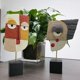thumbnail image 2 of Decoración Salón Objeto Moderno, Obra de Arte Escultura Decoración Estatuilla Moderna Deco Objeto Pensador Silencio Estatua, 22 * 8.5cm Kuyhfg Bienvenido a Kuyhfg, 2 of 5