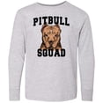 thumbnail image 3 of Inktastic Dog Pitbull Squad Long Sleeve Youth T-Shirt, 3 of 5