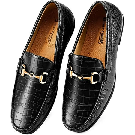 

mens dress loafers shoes |& stylish black white or tan slip on loafers for mens
