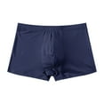 thumbnail image 1 of B91xZ Underwear Mens Mesh Boxer Briefs with Pouch,Blue 3XL, 1 of 4