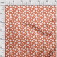 thumbnail image 2 of oneOone Cotton Flex Orange Fabric Dots Diy Clothing Quilting Fabric Print Fabric By Yard 40 Inch Wide - ZX, 2 of 4