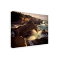 thumbnail image 2 of Dennis Frates 'Rocky Coastline 17' Canvas Art, 2 of 3