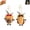 A, variant on Funny Cute Cockroach Plush Keychain, Soft Plush Bug Charm, Reinforced Metal Clasp, Backpack Car Hanging Decor Pendant, Novelty Gift for Friends