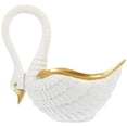 thumbnail image 1 of Shisuyan Porte-Clés Décoratif en Résine en Forme de Cygne pour Bibelot, Plateau, Anneau, Rangement, 1 of 8
