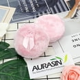 thumbnail image 2 of Large Body Powder Puff, Soft & Furry Puff with Ribbon Handle( Puff(2Pcs/Pink)), 2 of 7