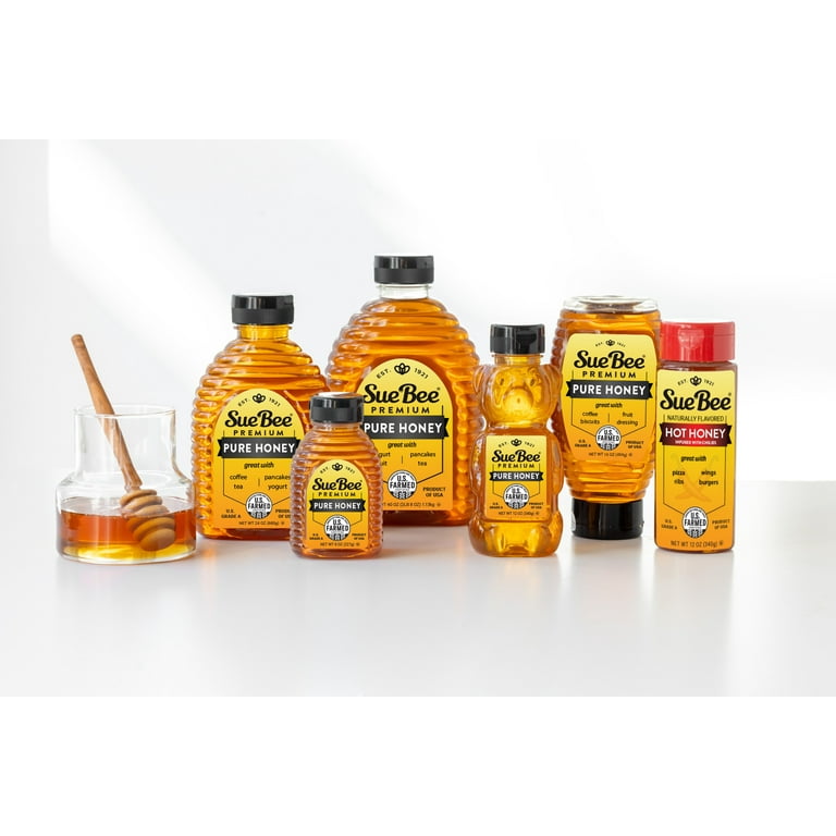 Sue Bee Honey Bear, 12 oz Bottle - Walmart.com