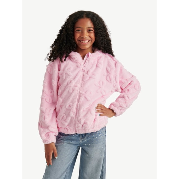 Justice Girls Embossed Sherpa, Sizes XS - XL