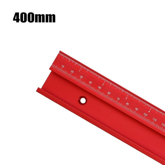 Aluminum Alloy 45 Type T-Track T-Slot Miter Track Fixture For Saw Router Slider Table 300/400/500/600mm Woodworking Tools
