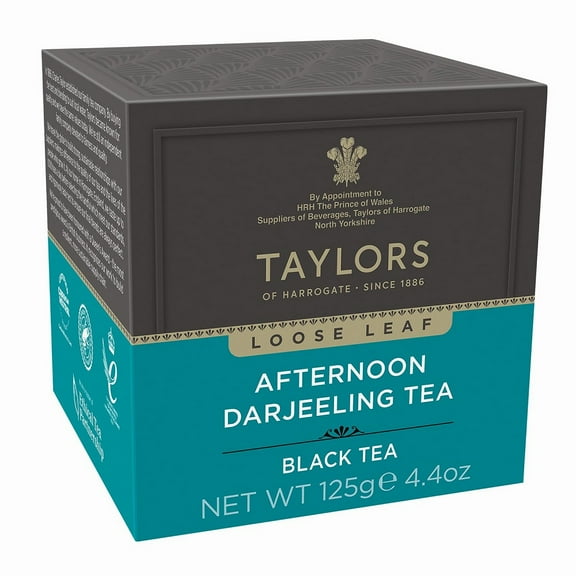 Taylors of Harrogate Afternoon Darjeeling Black Tea Loose Leaf 4.4oz