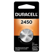 Duracell 2450 3V Lithium Battery for Home Devices, Equivalent to DL2450 and CR2450