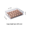 thumbnail image 2 of Refrigerador De Cocina Caja De Almacenamiento Transparente Para Huevos Frescos Kearding HA027338-02, 2 of 7