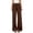 Brown, variant on Palazzo Pants for Women 2026 Trendy Elastic High Waist Wide Leg Flared Casual Loose Flowy Beach Pants with Pockets
