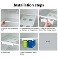 thumbnail image 1 of Organizador de latas de refresco colgantes, organizador de latas de refresco para refrigerador, soporte dispensador de latas de bebidas ultra sensible, 1 of 12