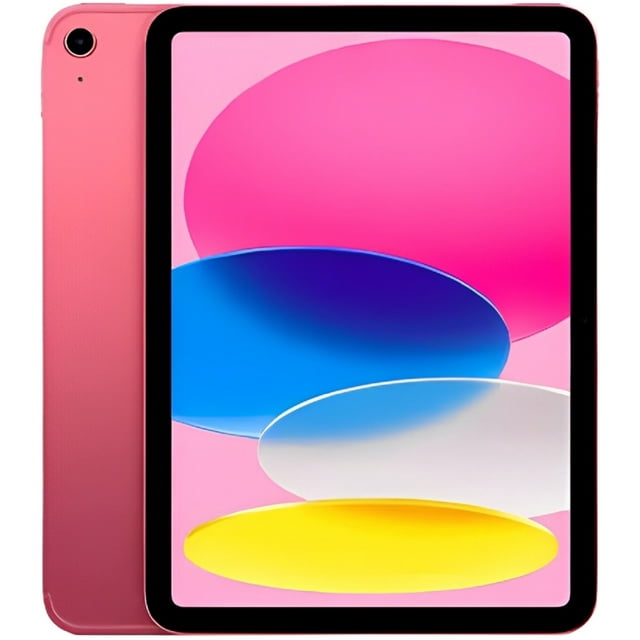 Refurbished Apple iPad 10th Gen 5G - WiFi + Cellular - 256GB - Pink iPad (2022) 10.9 Inch - Unlocked - Excellent Condition