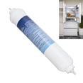 thumbnail image 1 of Activated Carbon Refrigerator Water Filter Replacement, ABS Refrigerator Water Filter Professional Easy To Install with 2 Accessories for Kitchen, 1 of 7