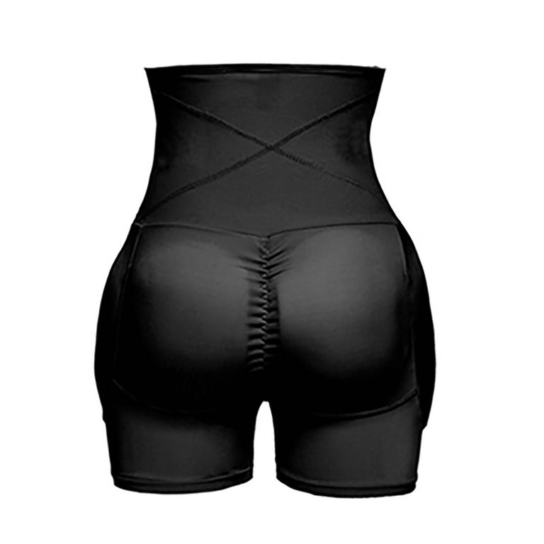 Honeeladyy Clearance under 10$ High Waisted Body Shaper Shorts Shapewear  for Women Tummy Control Alterable Button Lifter Hip Tucks In Pants 