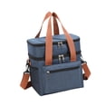 thumbnail image 3 of Bolsa Aislante para el Almuerzo Sharpla Bolsa de Entrega de Alimentos para Playa Senderismo Viajes Azul, 3 of 8