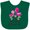 Green, variant on Inktastic My Gigi Loves Me with Two Flamingos Boys or Girls Baby Bib