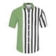thumbnail image 5 of CAMISA DE HOMBRE HAWAIANA DE MANGA CORTA CON BOTONES Y BLOQUEO DE COLOR EN RAYAS 2XL VERDE CLARO NEGRO, 5 of 6