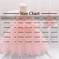 thumbnail image 3 of AUNVITO Baby Sleeveless Off-Shoulder Princess Dress 3D Tulle Christening Gown Party Dress Pure Color Round Neck Formal Attire, 3 of 9
