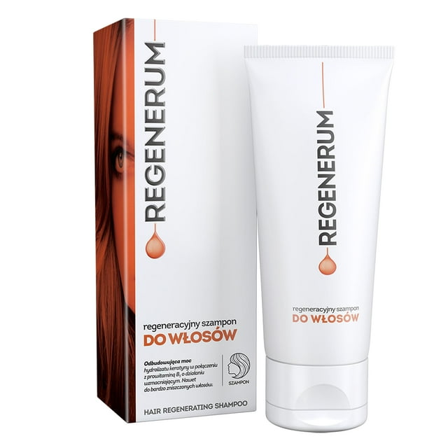Regenerum - Champú Regenerador del Cabello - Cuidado Intensivo para Cabello Seco Débil y Dañado Fortalece Suaviza Protege y Nutre el Cuero Cabelludo - 150 ml