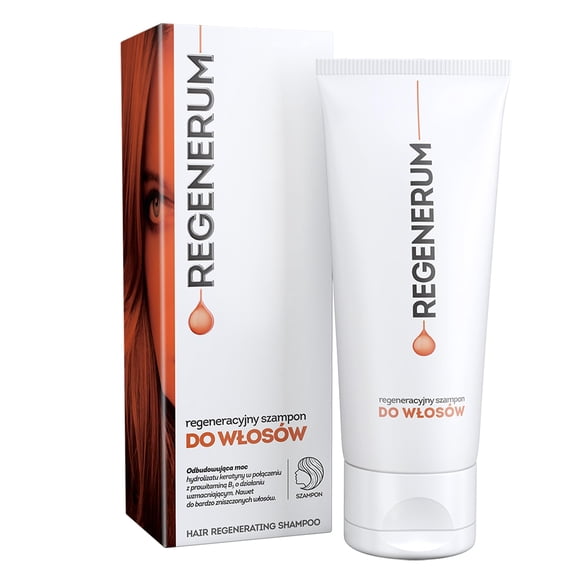 Regenerum - Champú Regenerador del Cabello - Cuidado Intensivo para Cabello Seco Débil y Dañado Fortalece Suaviza Protege y Nutre el Cuero Cabelludo - 150 ml