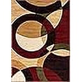thumbnail image 3 of Infinity Home 19403 Dulcet Bingo 2 ft. 7 in. x 3 ft. 11 in. Rectangular Area Rug in Red, 3 of 4