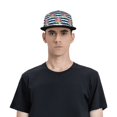 thumbnail image 5 of Lukts Popcorn for Flat Brim Baseball Cap, Sun Protection, UV Protection, Sweat Absorption Sports Cap, Unisex, 5 of 7