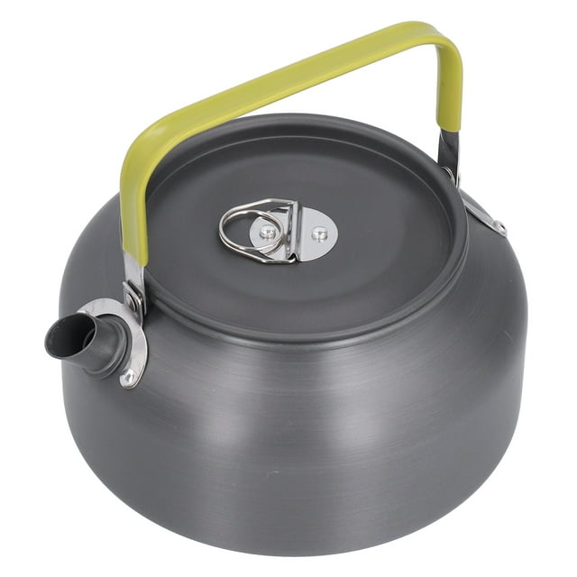 Tea Kettle Aluminium Alloy And Plastic Camping Kettle Convenient 7.1x5.9in Anti-scalding For Parties Home