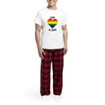 thumbnail image 5 of CafePress - Love Is Love Pajamas - Men's Light Loose Fit Cotton Pajama Set, 5 of 7