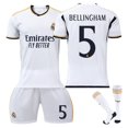 thumbnail image 1 of 23-24 Bellingham 5 Real Madrid Jersey Nueva temporada Últimas camisetas de fútbol para adultos para niños Niños 24 (130-140 cm) Sincero Electrónica, 1 of 1