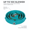 thumbnail image 4 of Exercise Intellect Dog Bowl Anti-choking Healthy Plastic Dog Bowl-Blue, 4 of 6
